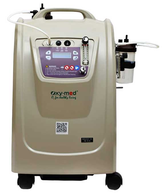 Oxymed 10 LPM Oxygen Concentrator