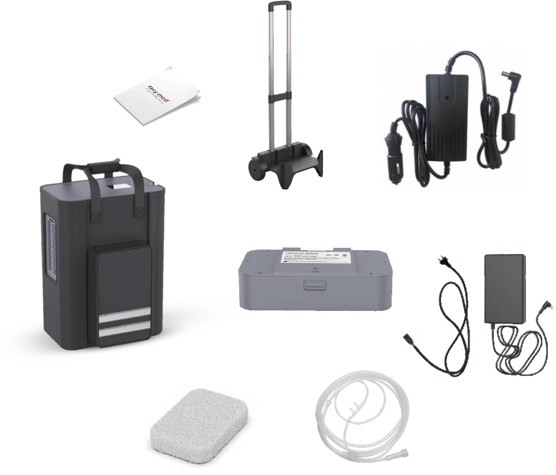 What's in the box for Oxymed P2 Hybrid